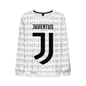 Мужской свитшот 3D с принтом Juventus 2018 Original в Екатеринбурге, 100% полиэстер с мягким внутренним слоем | круглый вырез горловины, мягкая резинка на манжетах и поясе, свободная посадка по фигуре | juventus | спорт | спортивные | футбол | футбольный клуб | ювентус