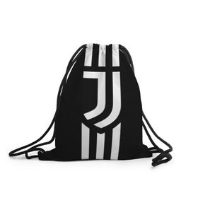 Рюкзак-мешок 3D с принтом Juventus 2018 Original в Екатеринбурге, 100% полиэстер | плотность ткани — 200 г/м2, размер — 35 х 45 см; лямки — толстые шнурки, застежка на шнуровке, без карманов и подкладки | cr7 | fc juventus | football | juve | juventus | ronaldo | sport | роналдо | спорт | футбол | ювентус