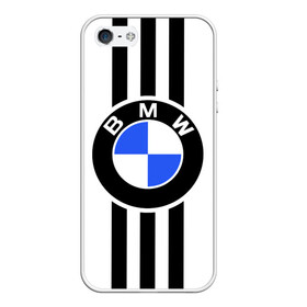 Чехол для iPhone 5/5S матовый с принтом BMW SPORTWEAR в Екатеринбурге, Силикон | Область печати: задняя сторона чехла, без боковых панелей | bmw | автомобильные | бмв | машины