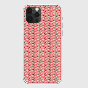 Чехол для iPhone 12 Pro Max с принтом Мопсики на розовом в Екатеринбурге, Силикон |  | Тематика изображения на принте: домашние животные | мопс | пес | песик | собака | собачка