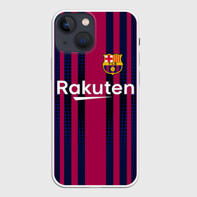 Чехол для iPhone 13 mini с принтом Barcelona FC в Екатеринбурге,  |  | barcelona | club | football | soccer | sport | team | атрибутика | барса | барселона | клуб | спорт | футбол