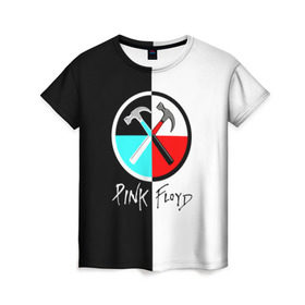 Женская футболка 3D с принтом Pink Floyd в Екатеринбурге, 100% полиэфир ( синтетическое хлопкоподобное полотно) | прямой крой, круглый вырез горловины, длина до линии бедер | pink floyd | pinkfloyd | арт | артрок | группа | дэвид гилмор | пинк флойд | пинкфлойд | прогрессивный | психоделический | рок | сид барретт | симфонический | спэйс | эйсид | экспериментальный