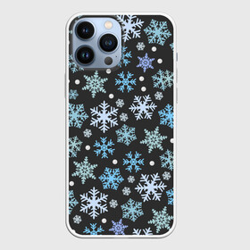 Чехол для iPhone 13 Pro Max с принтом Snow в Екатеринбурге,  |  | deer | ho | merry christmas | new year | santa | xmas | дед мороз | зима | клаус | новый год | ночь | олени | праздник | рождество | санта | снег