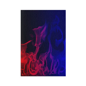 Обложка для паспорта матовая кожа с принтом Огненный стиль в Екатеринбурге, натуральная матовая кожа | размер 19,3 х 13,7 см; прозрачные пластиковые крепления | fire | flame | in fire | smoke | в огне | дым | огненный | огонь | текстуры