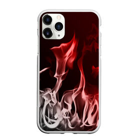 Чехол для iPhone 11 Pro матовый с принтом Огонь и дым в Екатеринбурге, Силикон |  | fire | flame | in fire | smoke | в огне | дым | огненный | огонь | текстуры