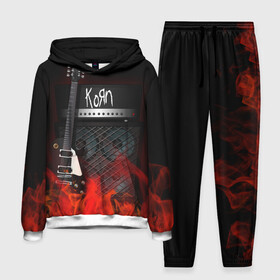 Мужской костюм 3D (с толстовкой) с принтом Korn в Екатеринбурге,  |  | korn | logo | metal | music | rock | лого | логотип | метал | музыка | рок