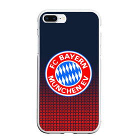 Чехол для iPhone 7Plus/8 Plus матовый с принтом FC Bayern 2018 Original в Екатеринбурге, Силикон | Область печати: задняя сторона чехла, без боковых панелей | bayern | fc | бавария | спорт | спортивные | футбол | футбольный клуб