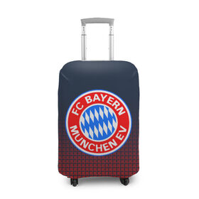 Чехол для чемодана 3D с принтом FC Bayern 2018 Original в Екатеринбурге, 86% полиэфир, 14% спандекс | двустороннее нанесение принта, прорези для ручек и колес | Тематика изображения на принте: bayern | fc | бавария | спорт | спортивные | футбол | футбольный клуб