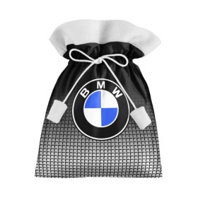 Подарочный 3D мешок с принтом BMW 2018 Black and White IV в Екатеринбурге, 100% полиэстер | Размер: 29*39 см | Тематика изображения на принте: bmw | автомобильные | бмв | машины