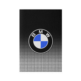 Обложка для паспорта матовая кожа с принтом BMW 2018 Black and White IV в Екатеринбурге, натуральная матовая кожа | размер 19,3 х 13,7 см; прозрачные пластиковые крепления | Тематика изображения на принте: bmw | автомобильные | бмв | машины