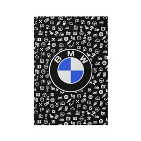 Обложка для паспорта матовая кожа с принтом BMW LIFE STYLE в Екатеринбурге, натуральная матовая кожа | размер 19,3 х 13,7 см; прозрачные пластиковые крепления | bmw | автомобиль | автомобильные | бмв | машины