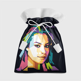 Подарочный 3D мешок с принтом Margot Robbie в Екатеринбурге, 100% полиэстер | Размер: 29*39 см | актриса | марго робби