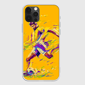 Чехол для iPhone 12 Pro Max с принтом Футболист в Екатеринбурге, Силикон |  | pop art | поп арт | цвета | яркие