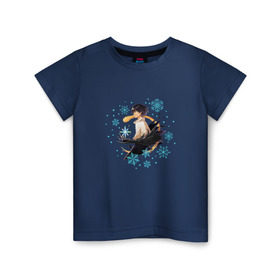 Детская футболка хлопок с принтом Howl в Екатеринбурге, 100% хлопок | круглый вырез горловины, полуприлегающий силуэт, длина до линии бедер | howl | howls moving castle | хаул | ходячий замок | ходячий замок хаула