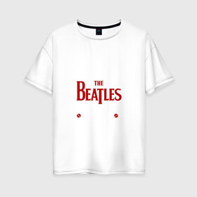 Женская футболка хлопок Oversize с принтом Я прост хочу слушать Beatles в Екатеринбурге, 100% хлопок | свободный крой, круглый ворот, спущенный рукав, длина до линии бедер
 | beatles | the beatles | бителз | бителс | битлз | битлс | битлы | группа | джон леннон | джордж харрисон | жуки | зе | ливерпульская четвёрка | мерсибит | пол маккартни | поп | ринго старр | рок