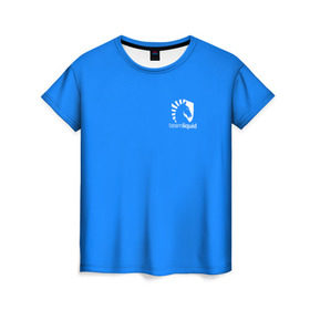 Женская футболка 3D с принтом Team Liquid Uniform в Екатеринбурге, 100% полиэфир ( синтетическое хлопкоподобное полотно) | прямой крой, круглый вырез горловины, длина до линии бедер | dota | dota 2 | rpg | support | team | team liquid | дизайн | дота | игры | известные | киберспорт | логотип | спорт | униформа | эмблема
