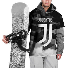 Накидка на куртку 3D с принтом Juventus 2018 Geometry Sport в Екатеринбурге, 100% полиэстер |  | juventus | спорт | спортивные | футбол | футбольный клуб | ювентус