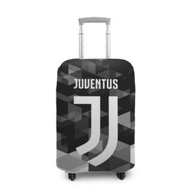 Чехол для чемодана 3D с принтом Juventus 2018 Geometry Sport в Екатеринбурге, 86% полиэфир, 14% спандекс | двустороннее нанесение принта, прорези для ручек и колес | juventus | спорт | спортивные | футбол | футбольный клуб | ювентус