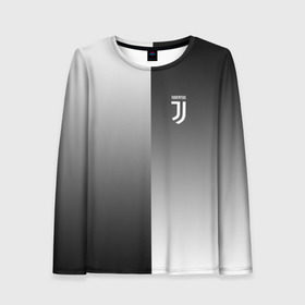 Женский лонгслив 3D с принтом Juventus 2018 Reverse в Екатеринбурге, 100% полиэстер | длинные рукава, круглый вырез горловины, полуприлегающий силуэт | fly emirates | juventus | ronaldo | клуб | линии | мода | модные | мяч | реал мадрид | спорт | спортивные | стиль | футбол | футбольный клуб | экстрим | эмблема | ювентус