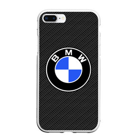 Чехол для iPhone 7Plus/8 Plus матовый с принтом BMW CARBON в Екатеринбурге, Силикон | Область печати: задняя сторона чехла, без боковых панелей | bmw | bmw motorsport | bmw performance | carbon | m | motorsport | performance | sport | бмв | карбон | моторспорт | спорт