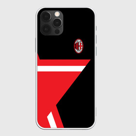 Чехол для iPhone 12 Pro с принтом AC MILAN STAR в Екатеринбурге, силикон | область печати: задняя сторона чехла, без боковых панелей | fc | milan | милан | спорт | спортивные | фк | футбол | футбольный клуб