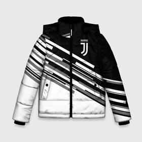 Зимняя куртка для мальчиков 3D с принтом JUVENTUS STRIPES STYLE в Екатеринбурге, ткань верха — 100% полиэстер; подклад — 100% полиэстер, утеплитель — 100% полиэстер | длина ниже бедра, удлиненная спинка, воротник стойка и отстегивающийся капюшон. Есть боковые карманы с листочкой на кнопках, утяжки по низу изделия и внутренний карман на молнии. 

Предусмотрены светоотражающий принт на спинке, радужный светоотражающий элемент на пуллере молнии и на резинке для утяжки | fly emirates | juventus | ronaldo | клуб | линии | мода | модные | мяч | реал мадрид | спорт | спортивные | стиль | футбол | футбольный клуб | экстрим | эмблема | ювентус