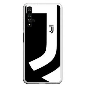 Чехол для Honor 20 с принтом Juventus 2018 Original в Екатеринбурге, Силикон | Область печати: задняя сторона чехла, без боковых панелей | Тематика изображения на принте: fc | fly emirates | лого | париж | спорт | спортивные | фк | футбольный клуб