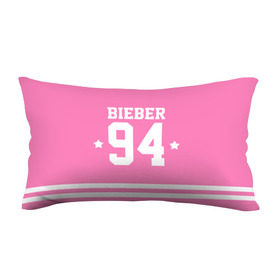 Подушка 3D антистресс с принтом Bieber Team Pink в Екатеринбурге, наволочка — 100% полиэстер, наполнитель — вспененный полистирол | состоит из подушки и наволочки на молнии | bieber | justin bieber | бибер | джастин бибер