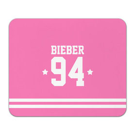Коврик прямоугольный с принтом Bieber Team Pink в Екатеринбурге, натуральный каучук | размер 230 х 185 мм; запечатка лицевой стороны | bieber | justin bieber | бибер | джастин бибер