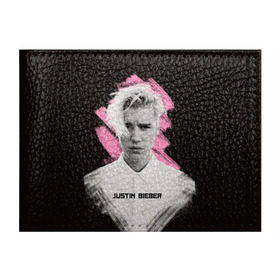 Обложка для студенческого билета с принтом Justin Bieber / Pink splash в Екатеринбурге, натуральная кожа | Размер: 11*8 см; Печать на всей внешней стороне | bieber | justin bieber | бибер | джастин бибер