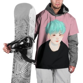 Накидка на куртку 3D с принтом BTS_Yoongi в Екатеринбурге, 100% полиэстер |  | bangtan boys | bts | бантаны бтс