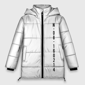 Женская зимняя куртка 3D с принтом BTS SAVE ME JUNGKOOK _white в Екатеринбурге, верх — 100% полиэстер; подкладка — 100% полиэстер; утеплитель — 100% полиэстер | длина ниже бедра, силуэт Оверсайз. Есть воротник-стойка, отстегивающийся капюшон и ветрозащитная планка. 

Боковые карманы с листочкой на кнопках и внутренний карман на молнии | Тематика изображения на принте: bangtan boys | bts | бантаны бтс