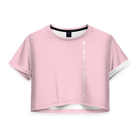 Женская футболка 3D укороченная с принтом BTS SAVE ME JUNGKOOK _pink в Екатеринбурге, 100% полиэстер | круглая горловина, длина футболки до линии талии, рукава с отворотами | bangtan boys | bts | бантаны бтс