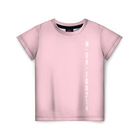 Детская футболка 3D с принтом BTS SAVE ME JUNGKOOK _pink в Екатеринбурге, 100% гипоаллергенный полиэфир | прямой крой, круглый вырез горловины, длина до линии бедер, чуть спущенное плечо, ткань немного тянется | bangtan boys | bts | бантаны бтс
