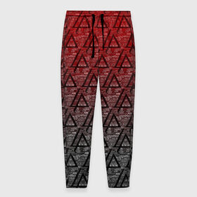 Мужские брюки 3D с принтом Linkin park Music в Екатеринбурге, 100% полиэстер | манжеты по низу, эластичный пояс регулируется шнурком, по бокам два кармана без застежек, внутренняя часть кармана из мелкой сетки | Тематика изображения на принте: 