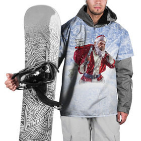 Накидка на куртку 3D с принтом GTA 5 Online в Екатеринбурге, 100% полиэстер |  | Тематика изображения на принте: auto | christmas | dead | grand | gta | gta5 | new | rdr | red | redemption | rockstar | theft | year | гта | дед мороз | клаус | нг | новый год | санта