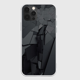Чехол для iPhone 12 Pro Max с принтом MIRROR ABSTRACTION COLLECTION в Екатеринбурге, Силикон |  | abstraction | geometry | абстракция | геометрия | грань | краски | кубик | кубики | линии | мозаика | разноцветные | ребро | текстура | тени | узор