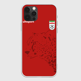 Чехол для iPhone 12 Pro с принтом Иран, форма в Екатеринбурге, силикон | область печати: задняя сторона чехла, без боковых панелей | fifa | леопард | фифа | флаг | чемпионат мира