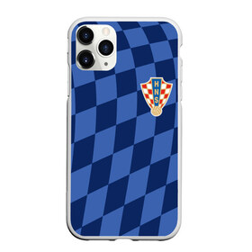 Чехол для iPhone 11 Pro Max матовый с принтом Хорватия форма в Екатеринбурге, Силикон |  | croatia | fc | fifa | football | national team | uniform | сборная | фифа | фк | форма | футбол | хорватия