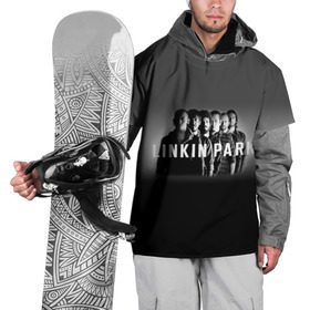 Накидка на куртку 3D с принтом Группа Linkin Park в Екатеринбурге, 100% полиэстер |  | bennington | chester | linkin park | альтернативный | беннингтон | группа | ленкин | линкин | майк | метал | музыкант | ню | нюметал | парк | певец | рок | рэп | честер | электроник