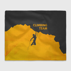Плед 3D с принтом climbing в Екатеринбурге, 100% полиэстер | закругленные углы, все края обработаны. Ткань не мнется и не растягивается | Тематика изображения на принте: adrenaline | extreme | hiking | mountaineering | mountains | risk | rock climb | rocks | sport | адреналин | альпинизм | высота | горы | риск | скалолазание | скалы | спорт | туризм | экстрим