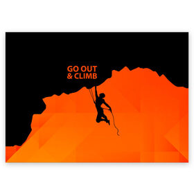 Поздравительная открытка с принтом climbing в Екатеринбурге, 100% бумага | плотность бумаги 280 г/м2, матовая, на обратной стороне линовка и место для марки
 | adrenaline | extreme | hiking | mountaineering | mountains | risk | rock climb | rocks | sport | адреналин | альпинизм | высота | горы | риск | скалолазание | скалы | спорт | туризм | экстрим