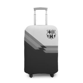 Чехол для чемодана 3D с принтом FC Barcelona в Екатеринбурге, 86% полиэфир, 14% спандекс | двустороннее нанесение принта, прорези для ручек и колес | barcelona | football | logo | spain | sport | арт | барселона | испания | лига | лого | спорт | текстура | фк | футбол | футбольный клуб | эмблема