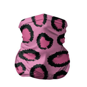 Бандана-труба 3D с принтом Розовый гепард в Екатеринбурге, 100% полиэстер, ткань с особыми свойствами — Activecool | плотность 150‒180 г/м2; хорошо тянется, но сохраняет форму | африка | животное | леопард