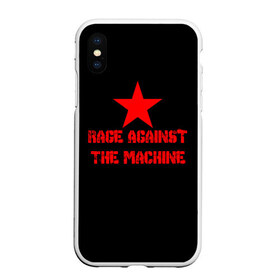 Чехол для iPhone XS Max матовый с принтом Rage Against the Machine в Екатеринбурге, Силикон | Область печати: задняя сторона чехла, без боковых панелей | rage against the machine | альтернативный | америка | американская рок группа | брэд уилк | жанр | зак де ла роча | калифорния | лос анджелес | метал | музыка | ню метал | рок | рэп метал | рэп рок | рэпкор | сша