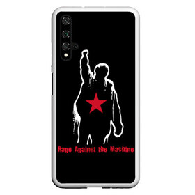 Чехол для Honor 20 с принтом Rage Against the Machine в Екатеринбурге, Силикон | Область печати: задняя сторона чехла, без боковых панелей | Тематика изображения на принте: rage against the machine | альтернативный | америка | американская рок группа | брэд уилк | жанр | зак де ла роча | калифорния | лос анджелес | метал | музыка | ню метал | рок | рэп метал | рэп рок | рэпкор | сша