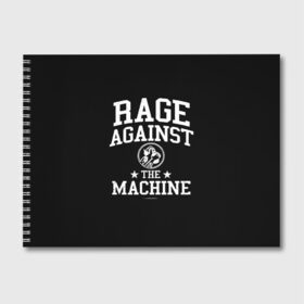 Альбом для рисования с принтом Rage Against the Machine в Екатеринбурге, 100% бумага
 | матовая бумага, плотность 200 мг. | Тематика изображения на принте: rage against the machine | альтернативный | америка | американская рок группа | брэд уилк | жанр | зак де ла роча | калифорния | лос анджелес | метал | музыка | ню метал | рок | рэп метал | рэп рок | рэпкор | сша