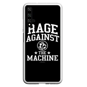 Чехол для Honor 20 с принтом Rage Against the Machine в Екатеринбурге, Силикон | Область печати: задняя сторона чехла, без боковых панелей | Тематика изображения на принте: rage against the machine | альтернативный | америка | американская рок группа | брэд уилк | жанр | зак де ла роча | калифорния | лос анджелес | метал | музыка | ню метал | рок | рэп метал | рэп рок | рэпкор | сша