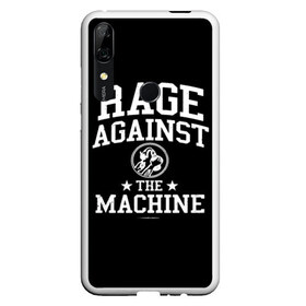 Чехол для Honor P Smart Z с принтом Rage Against the Machine в Екатеринбурге, Силикон | Область печати: задняя сторона чехла, без боковых панелей | Тематика изображения на принте: rage against the machine | альтернативный | америка | американская рок группа | брэд уилк | жанр | зак де ла роча | калифорния | лос анджелес | метал | музыка | ню метал | рок | рэп метал | рэп рок | рэпкор | сша