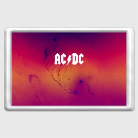 Магнит 45*70 с принтом AC DC COLLECTION SPACE EDITION в Екатеринбурге, Пластик | Размер: 78*52 мм; Размер печати: 70*45 | ac dc | logo | music | pop | rock | usa | альтернатива | металл | музыка | музыкальный | поп | рок